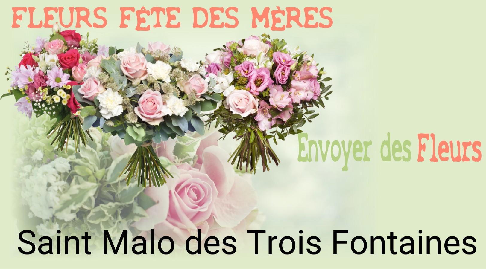Bouquet de Fête des Mères livré à Saint-Malo-des-Trois-Fontaines